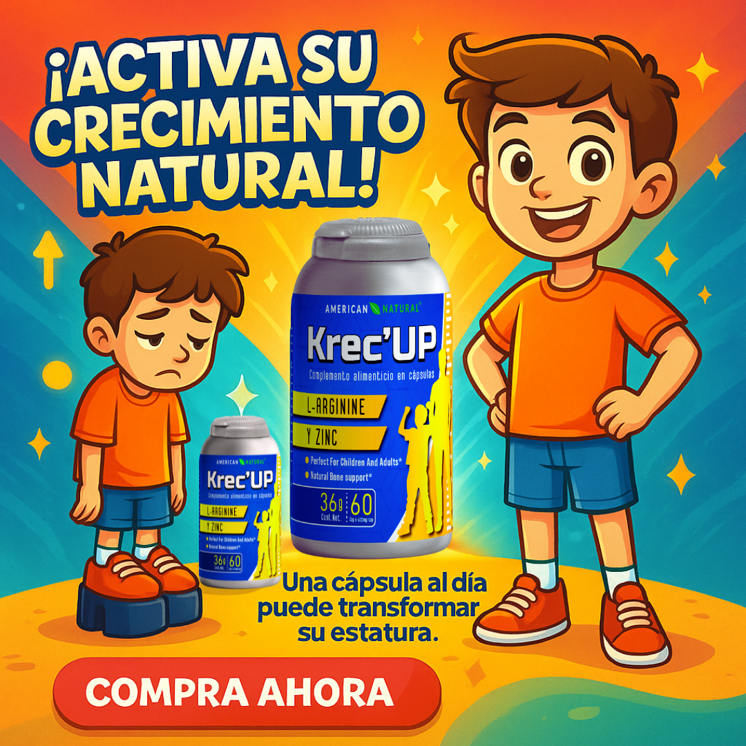 Krec’UP Premium Original – Impulsa tu Crecimiento Natural 🌱