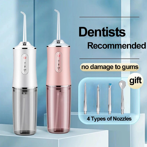 📣IRRIGADOR DENTAL LIMPIEZA ORAL RECARGABLE